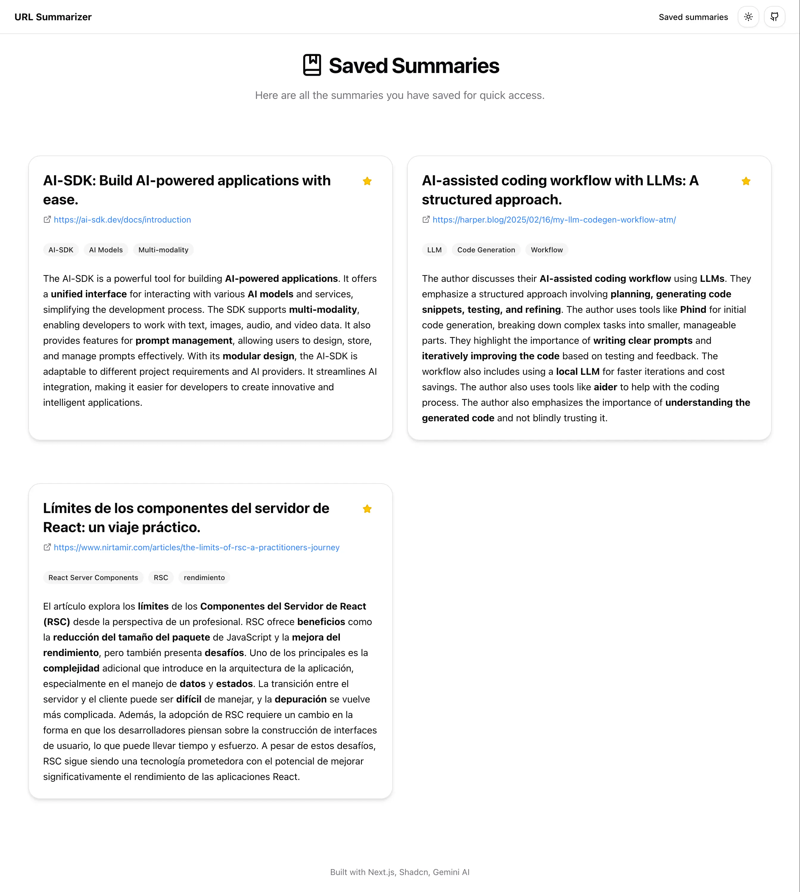 URL Summarizer image 3